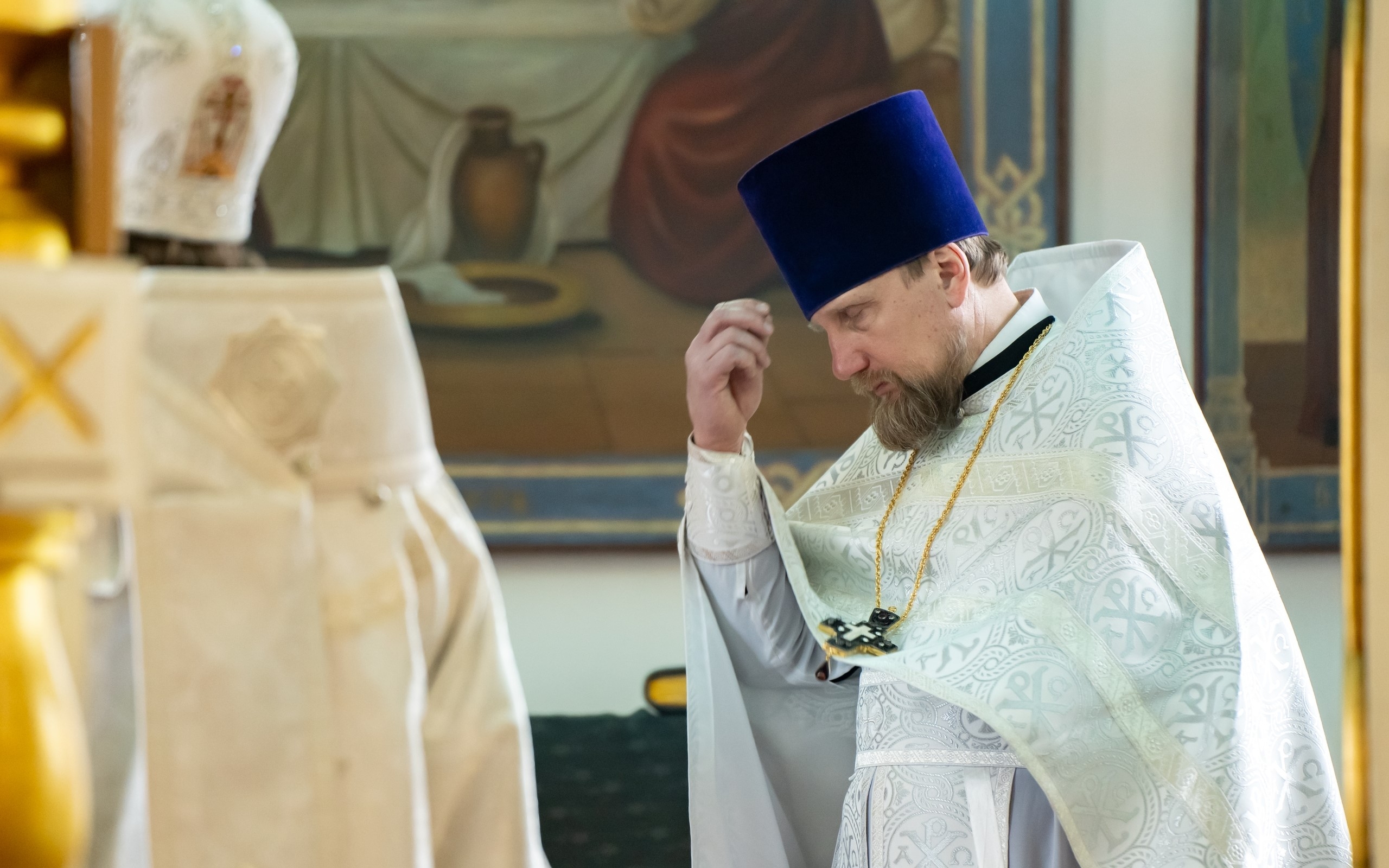 Литургия в Троицком храме г. Златоуст