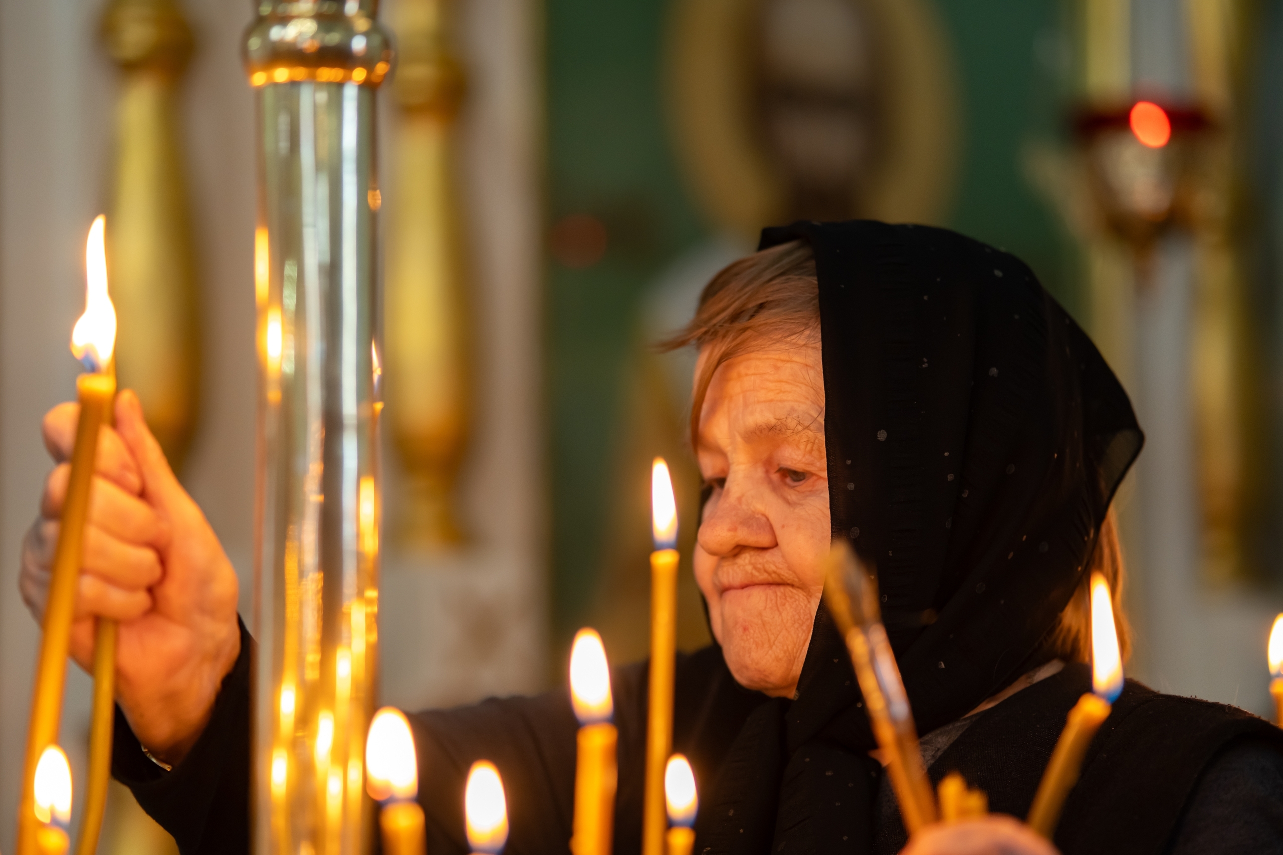 Литургия в Троицком храме г. Златоуст