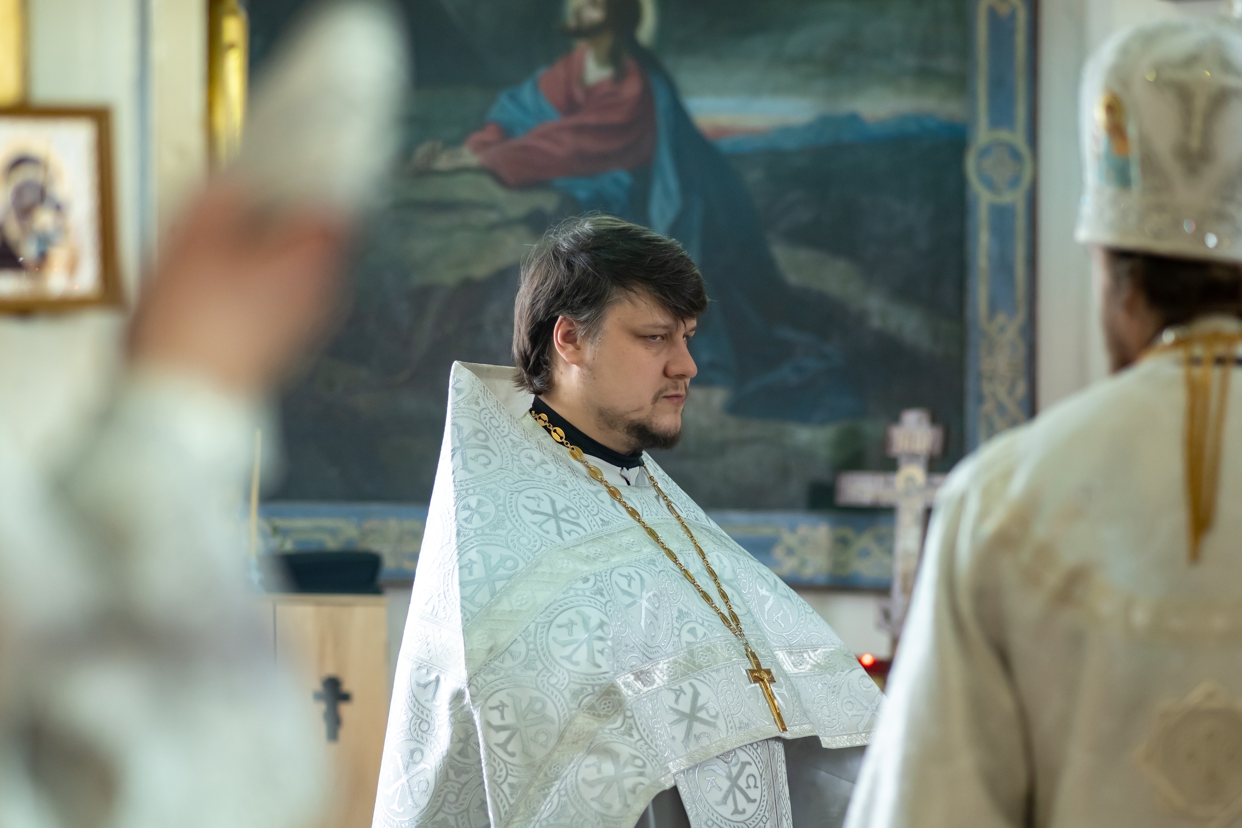 Литургия в Троицком храме г. Златоуст