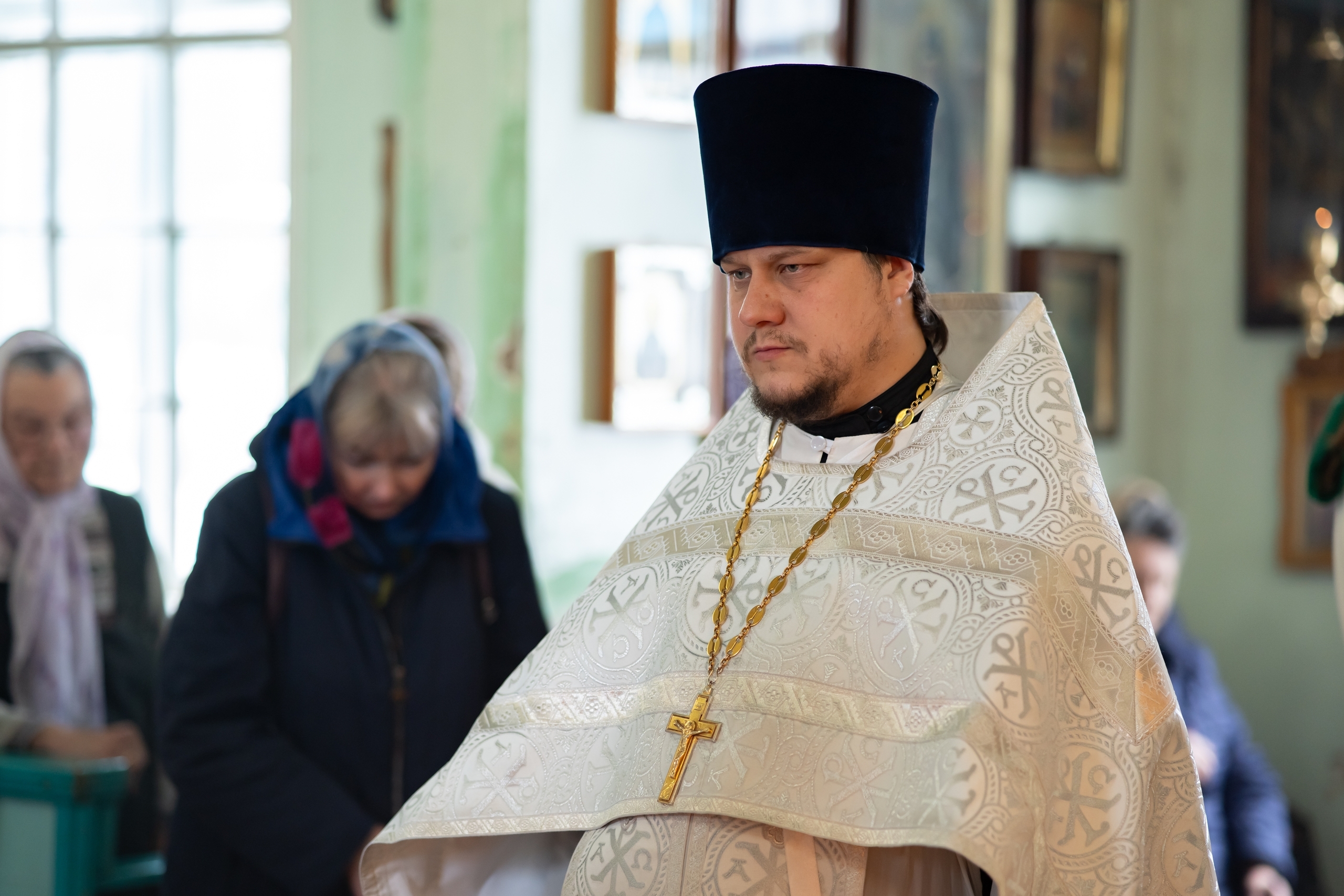 Литургия в Троицком храме г. Златоуст
