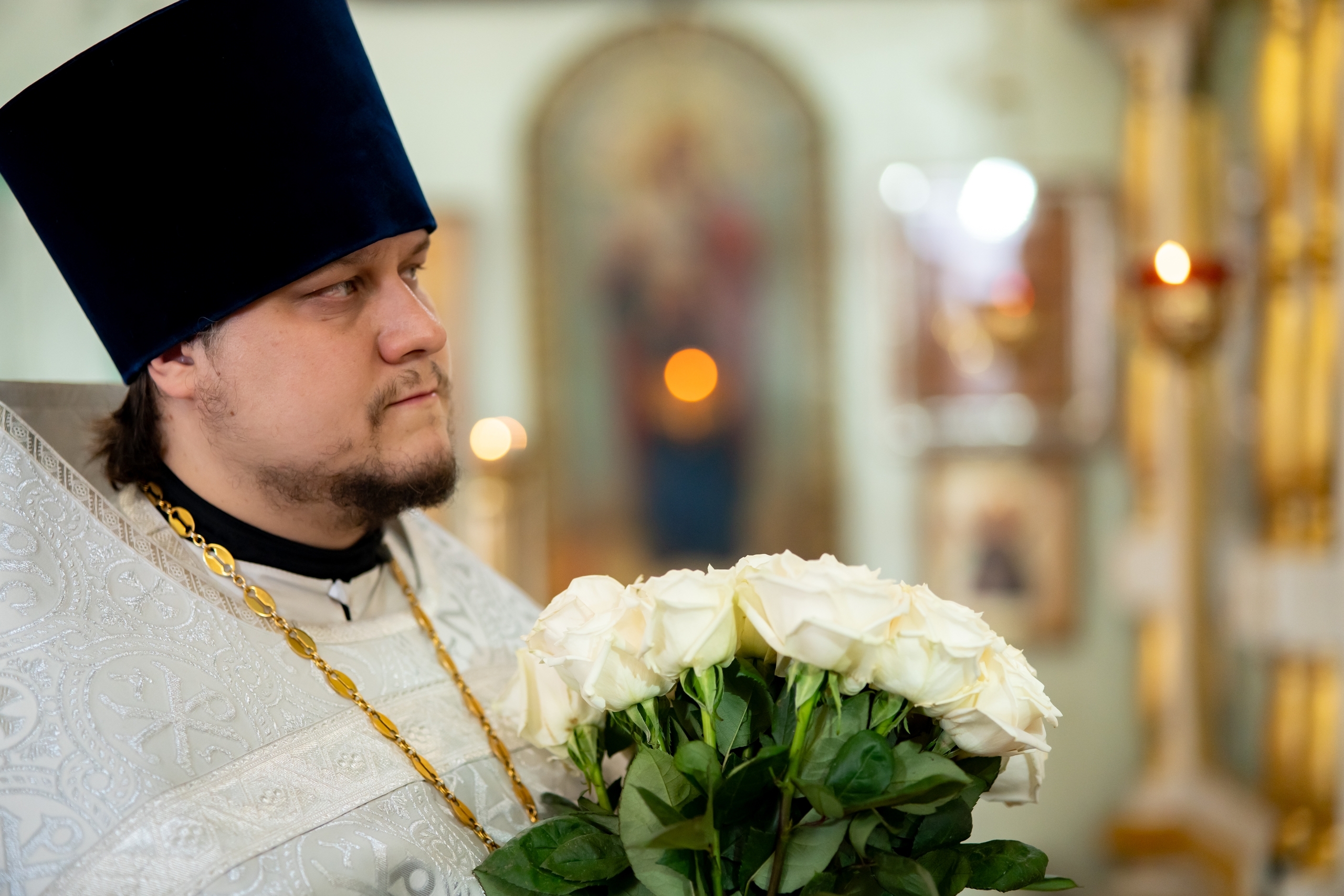 Литургия в Троицком храме г. Златоуст