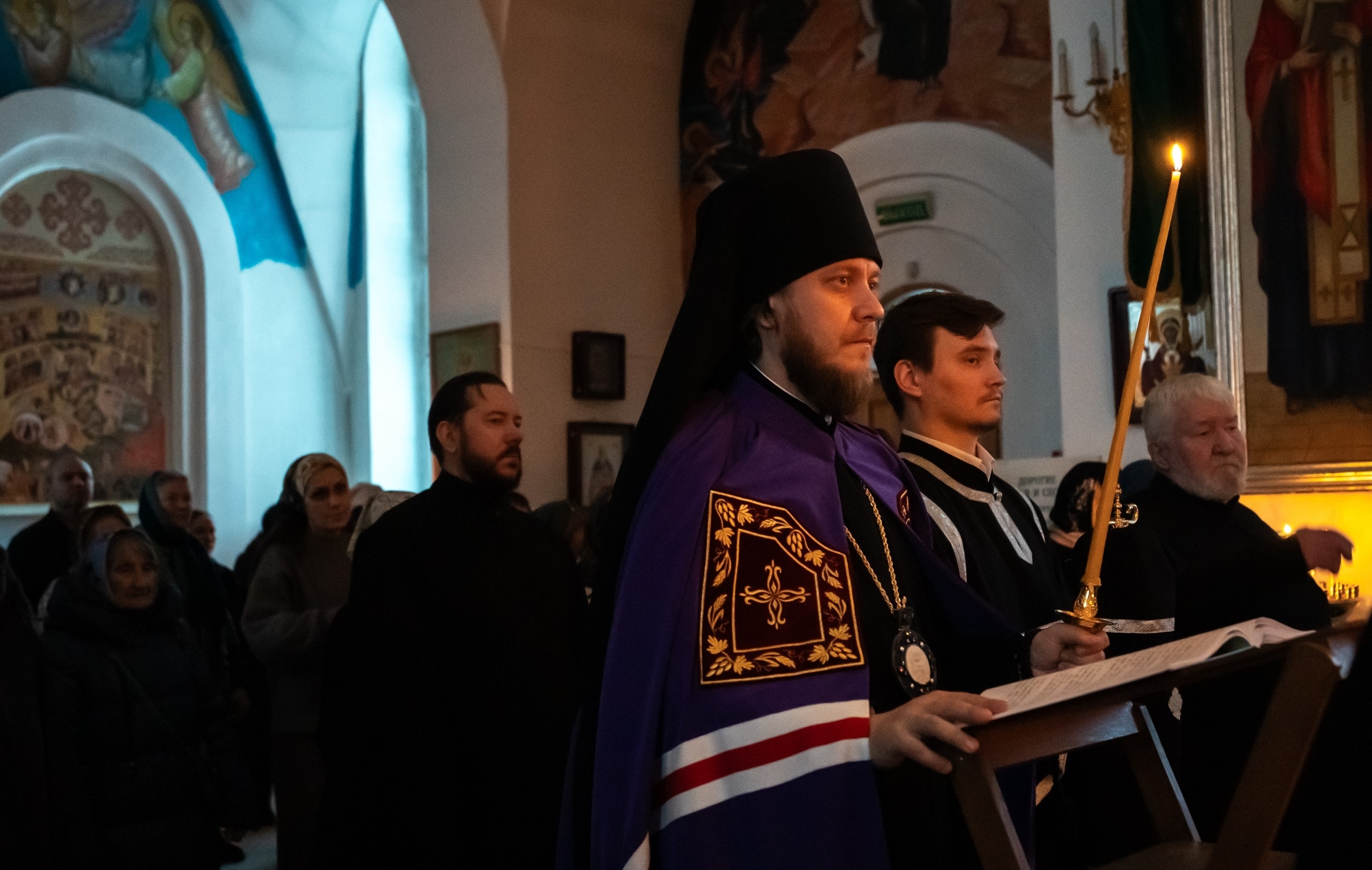 Великое повечерие с чтением Покаянного канона преподобного Андрея Критского