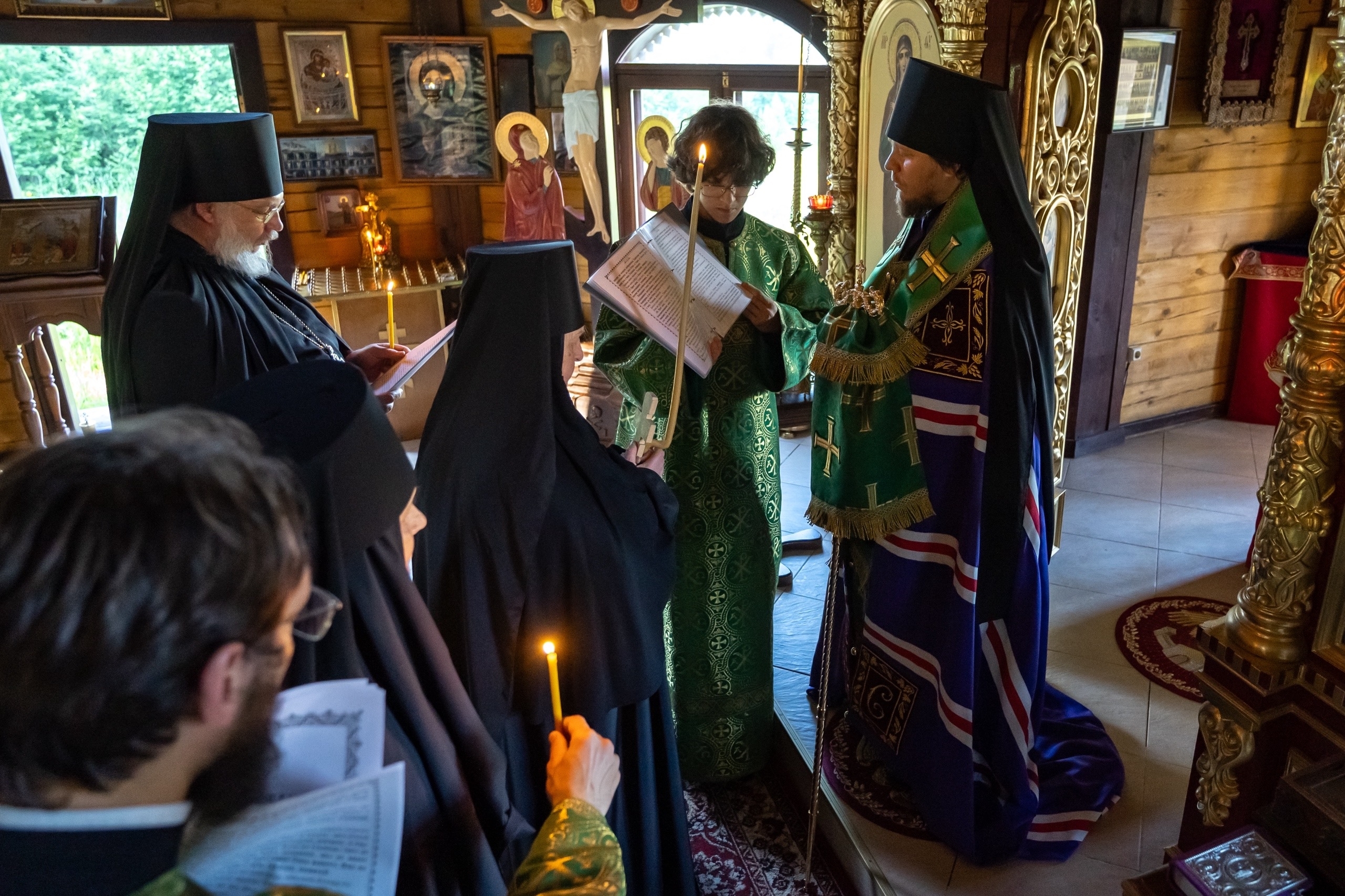 Монашеский постриг сестры милосердия Елисаветинского сестричества Антонины