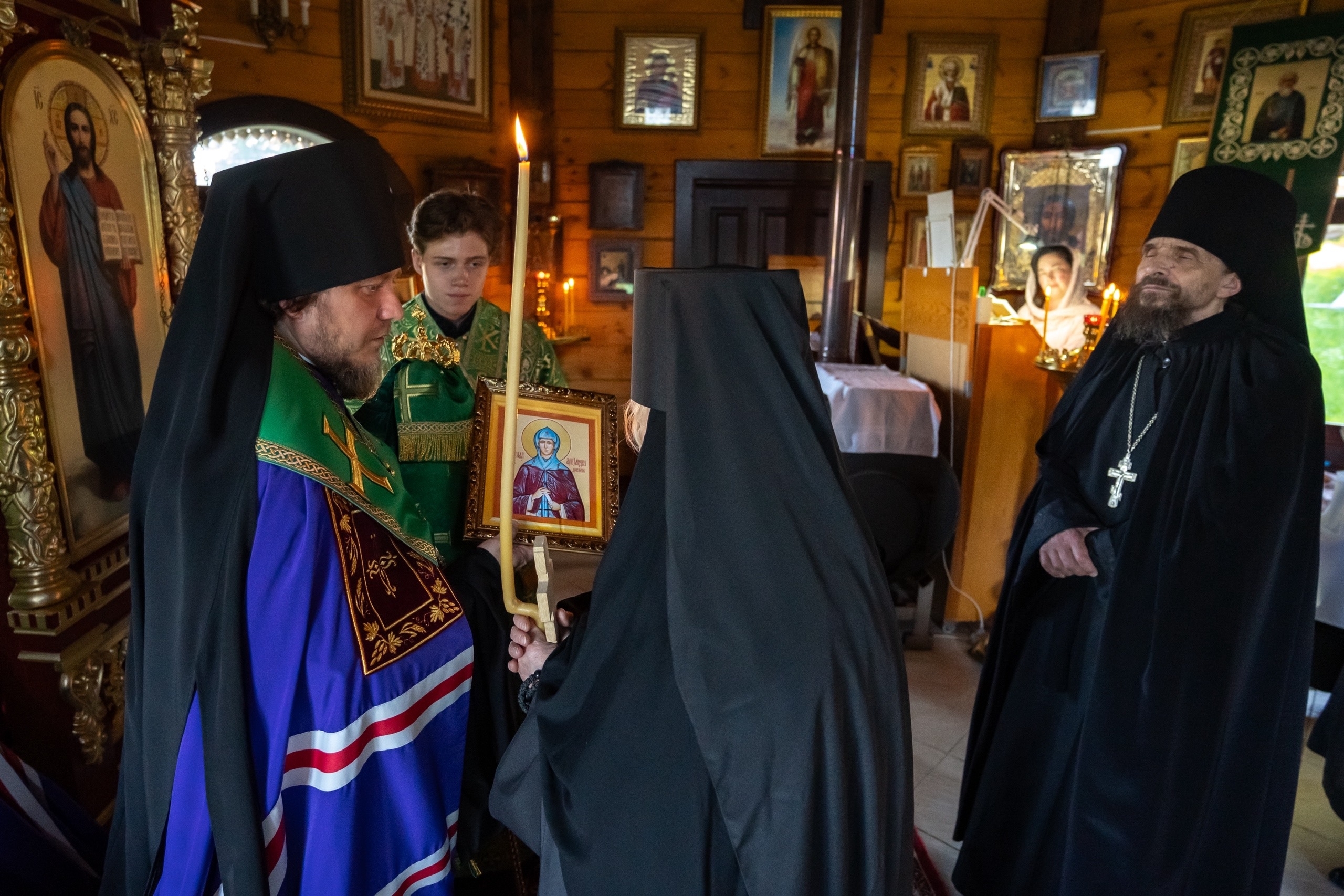 Монашеский постриг сестры милосердия Елисаветинского сестричества Антонины