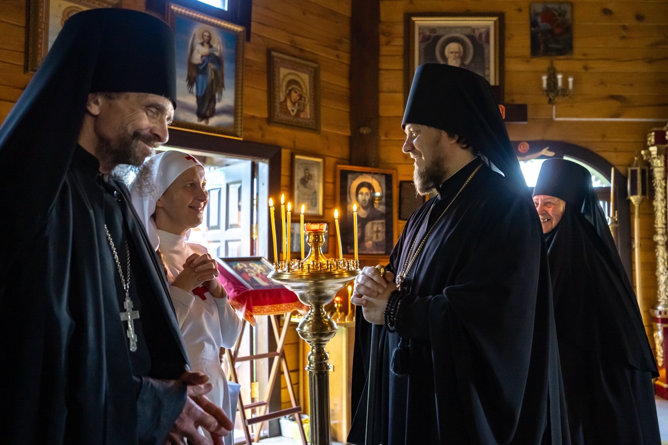 Монашеский постриг сестры милосердия Елисаветинского сестричества Антонины