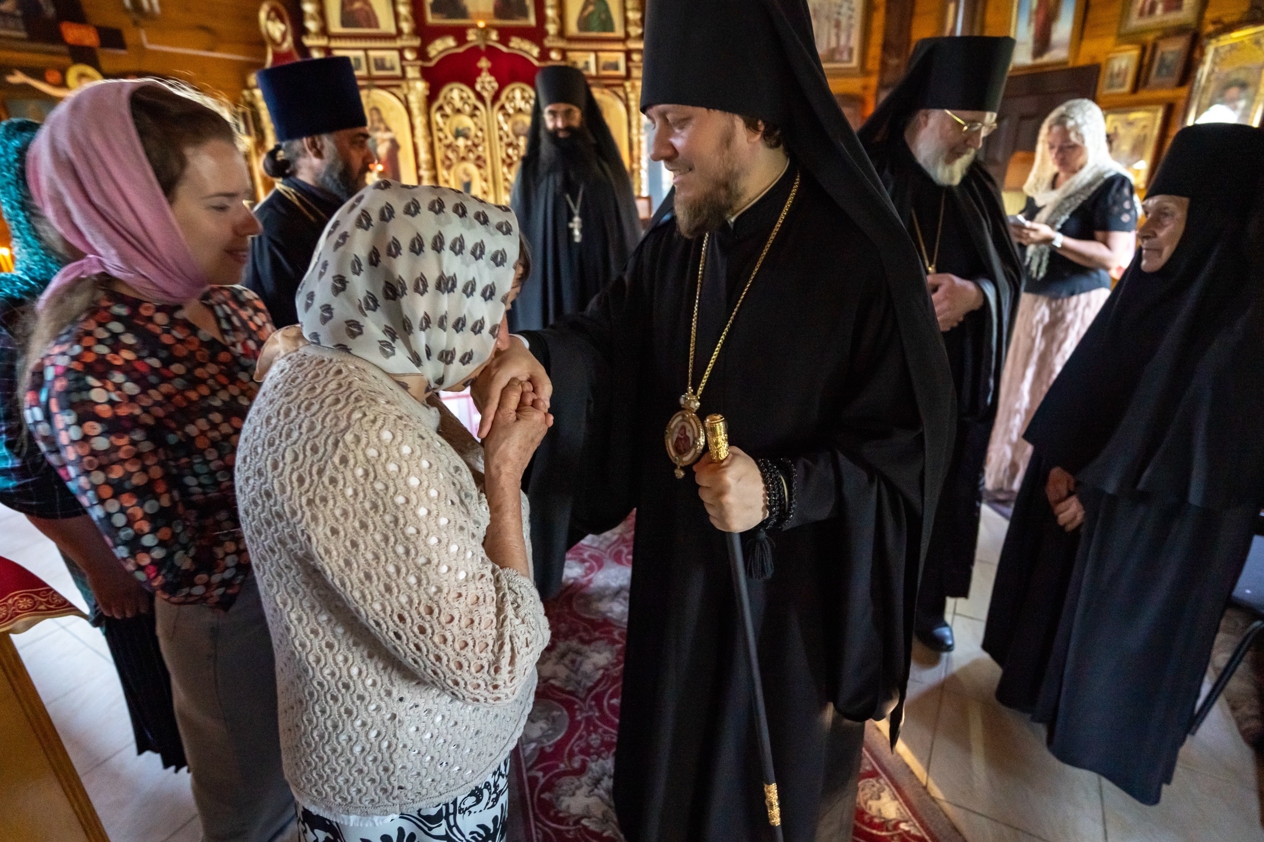 Монашеский постриг сестры милосердия Елисаветинского сестричества Антонины