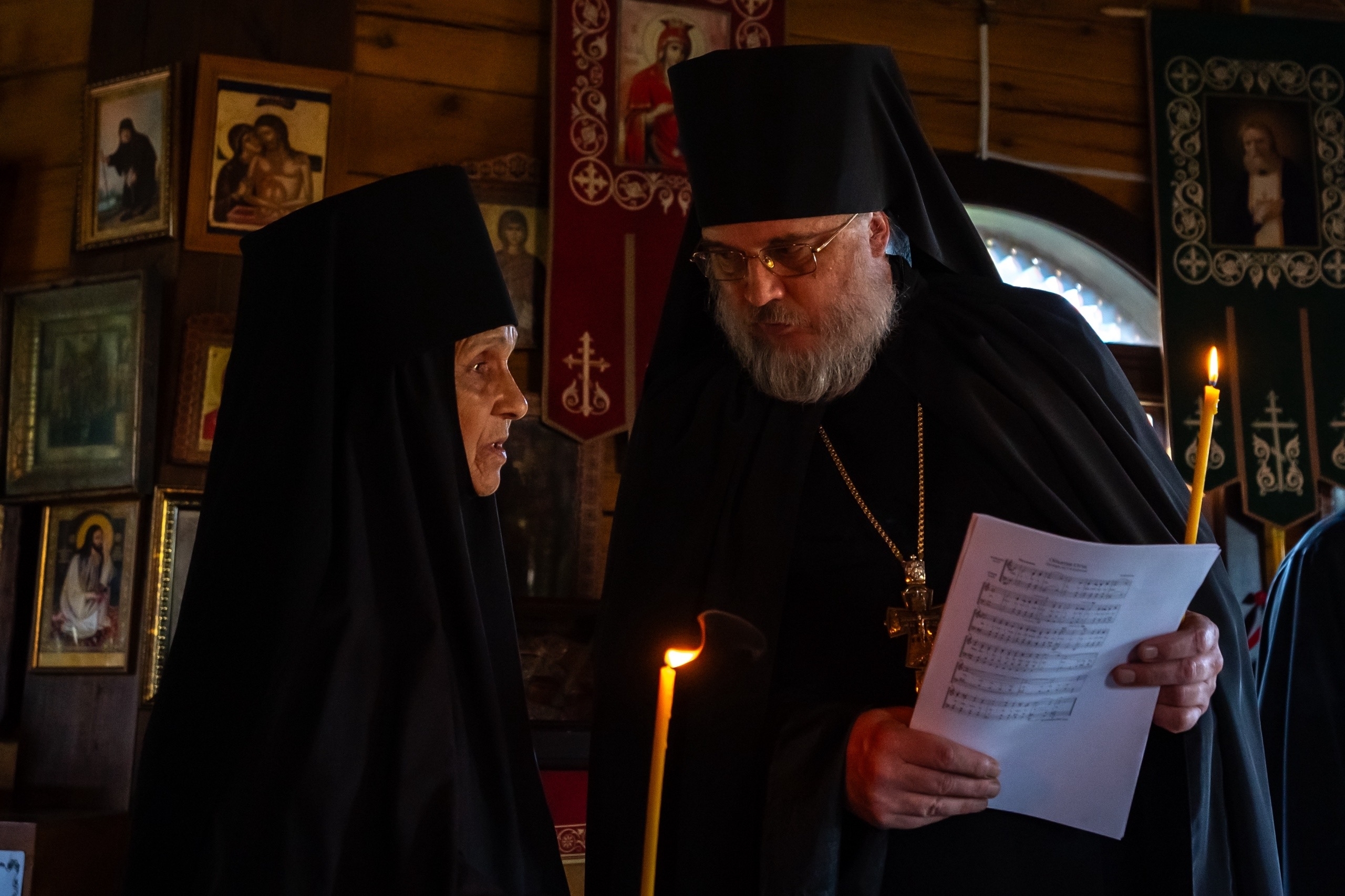 Монашеский постриг сестры милосердия Елисаветинского сестричества Антонины
