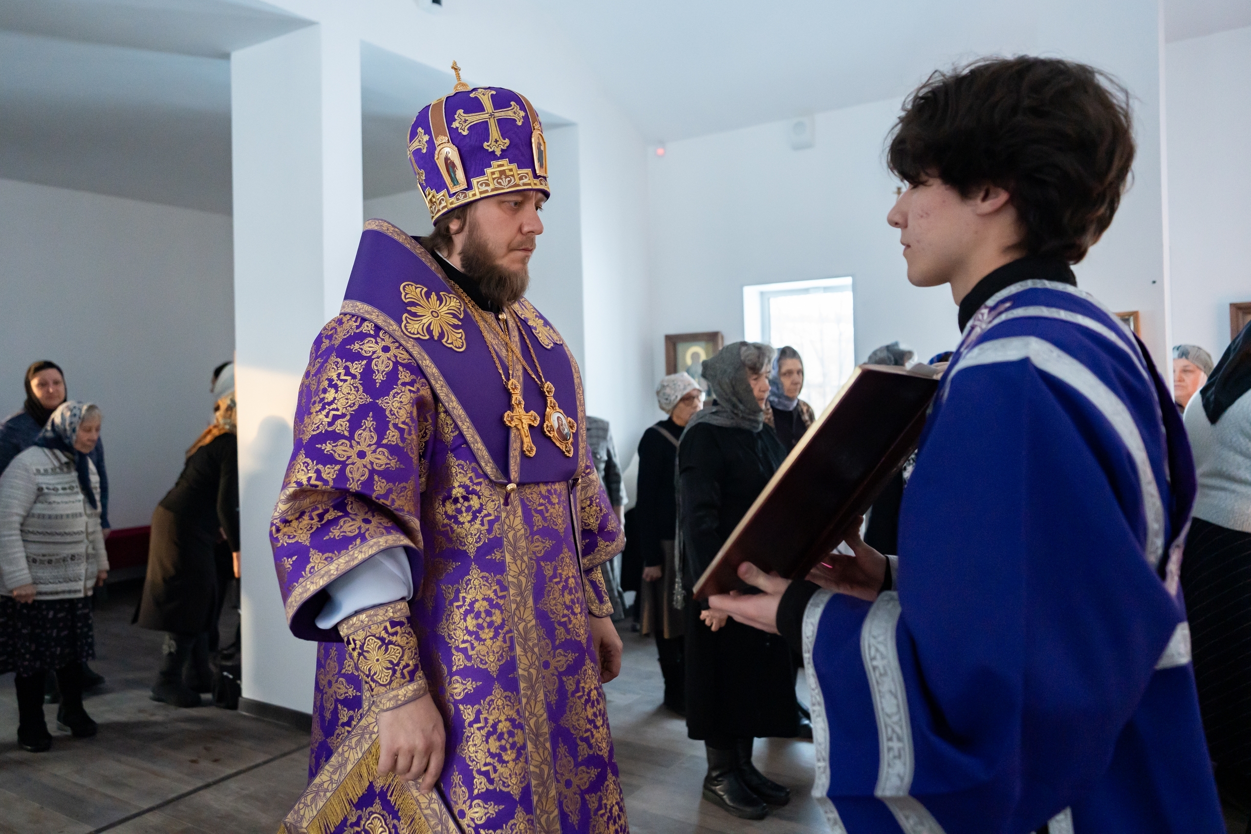 Литургия Преждеосвященных Даров на Архиерейском подворье Казанского храма г. Златоуст