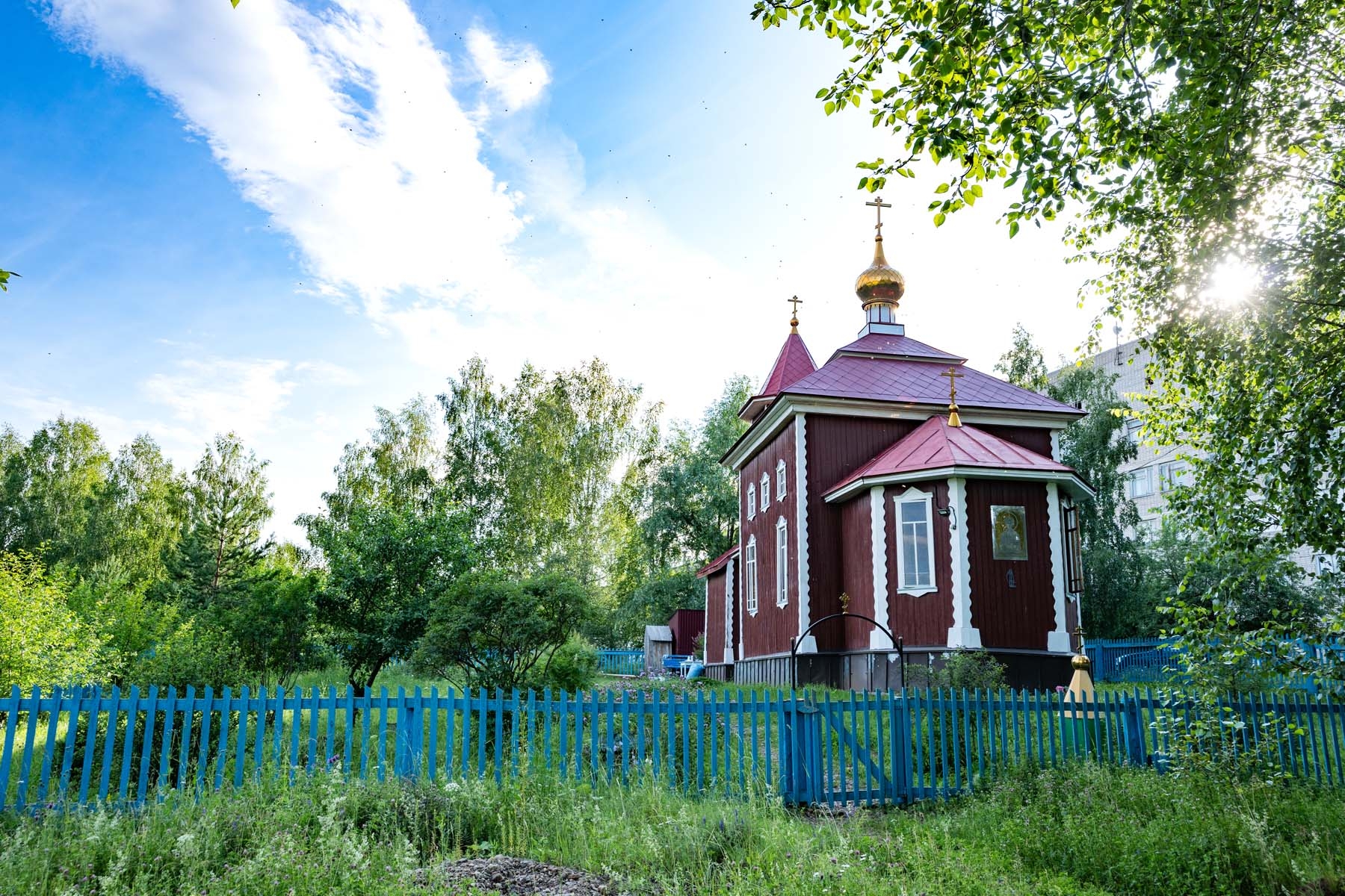 Пантелеимоновский храм г. Юрюзань