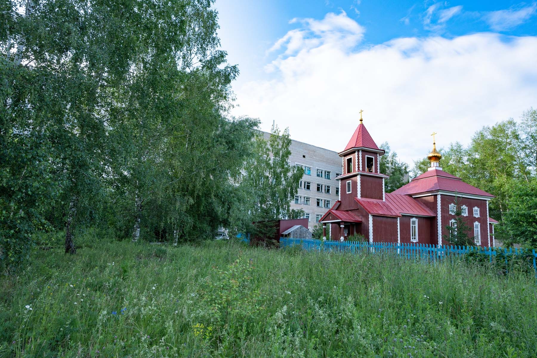 Пантелеимоновский храм г. Юрюзань