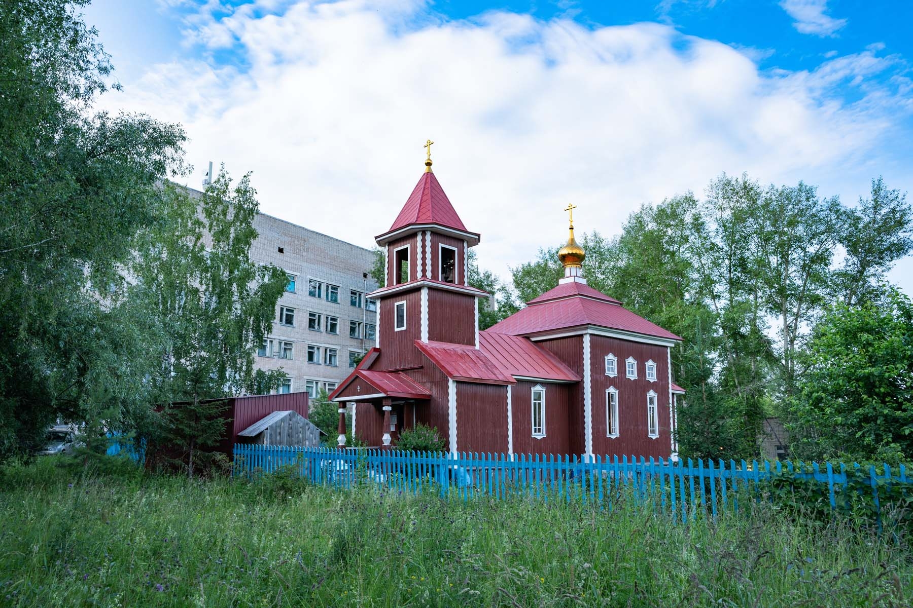 Пантелеимоновский храм г. Юрюзань