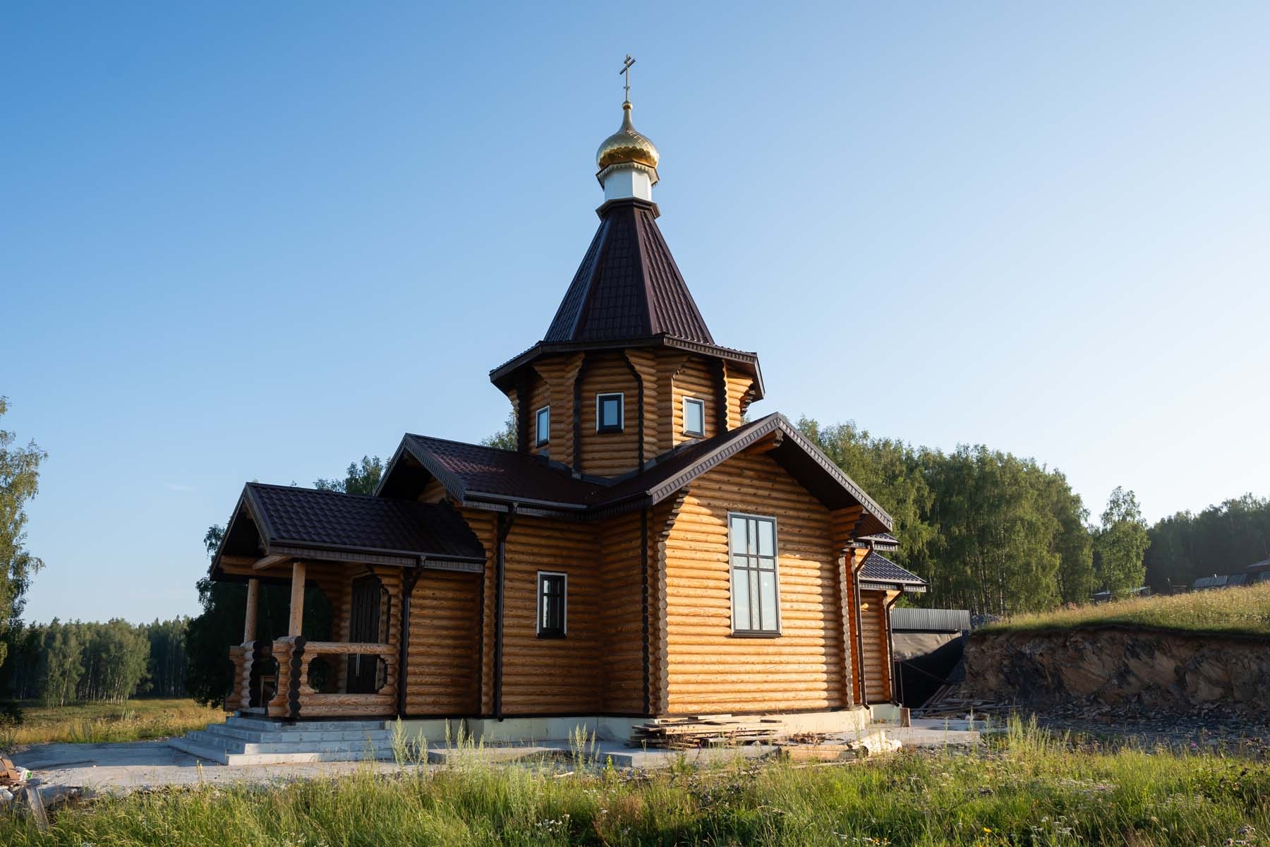 Храм иконы Божией Матери Отрада и Утешение п. Малый Бердяуш