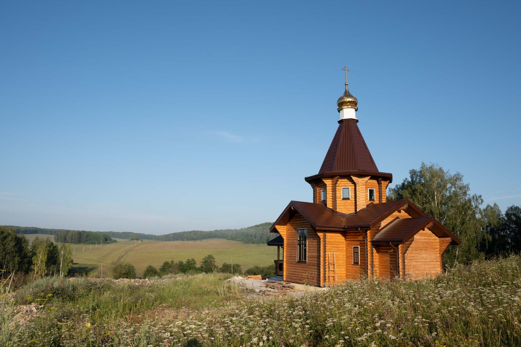 Храм иконы Божией Матери Отрада и Утешение п. Малый Бердяуш