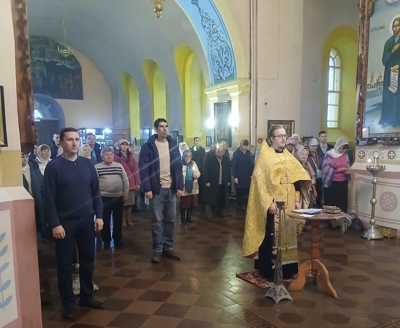 Великопостное Богослужение в Серафимовском кафедральном соборе