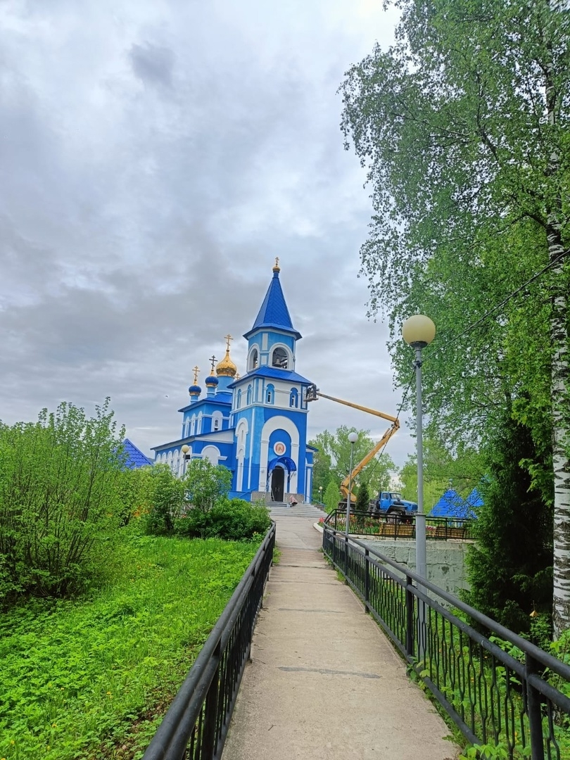 В КАЗАНСКОМ ХРАМЕ Г. АШИ НАЧАЛИСЬ РЕМОНТНЫЕ РАБОТЫ