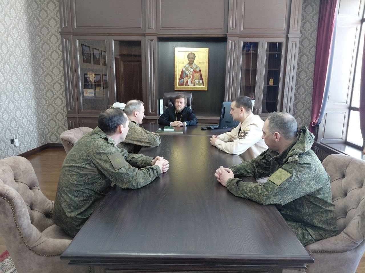 РАБОЧАЯ ВСТРЕЧА ПО ВЗАИМОДЕЙСТВИЮ С ВООРУЖЕННЫМИ СИЛАМИ