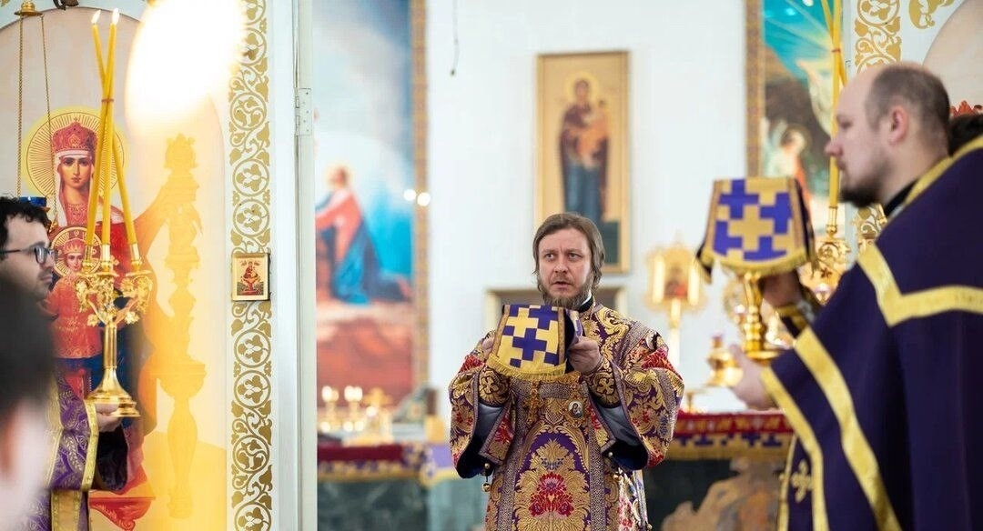 БОГОСЛУЖЕНИЕ В СЕРАФИМОВСКОМ КАФЕДРАЛЬНОМ СОБОРЕ