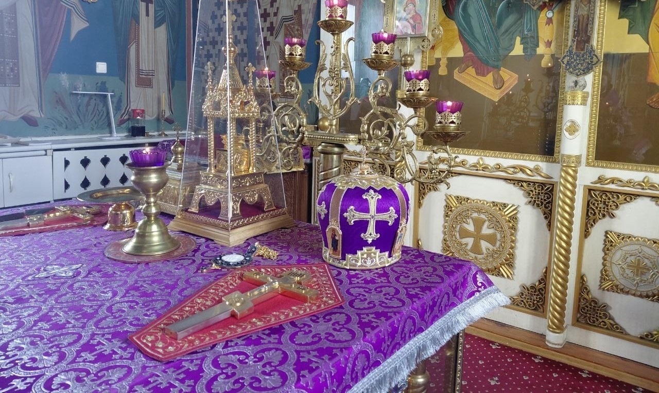 БОГОСЛУЖЕНИЕ В СЕРАФИМОВСКОМ КАФЕДРАЛЬНОМ СОБОРЕ Г. ЗЛАТОУСТА