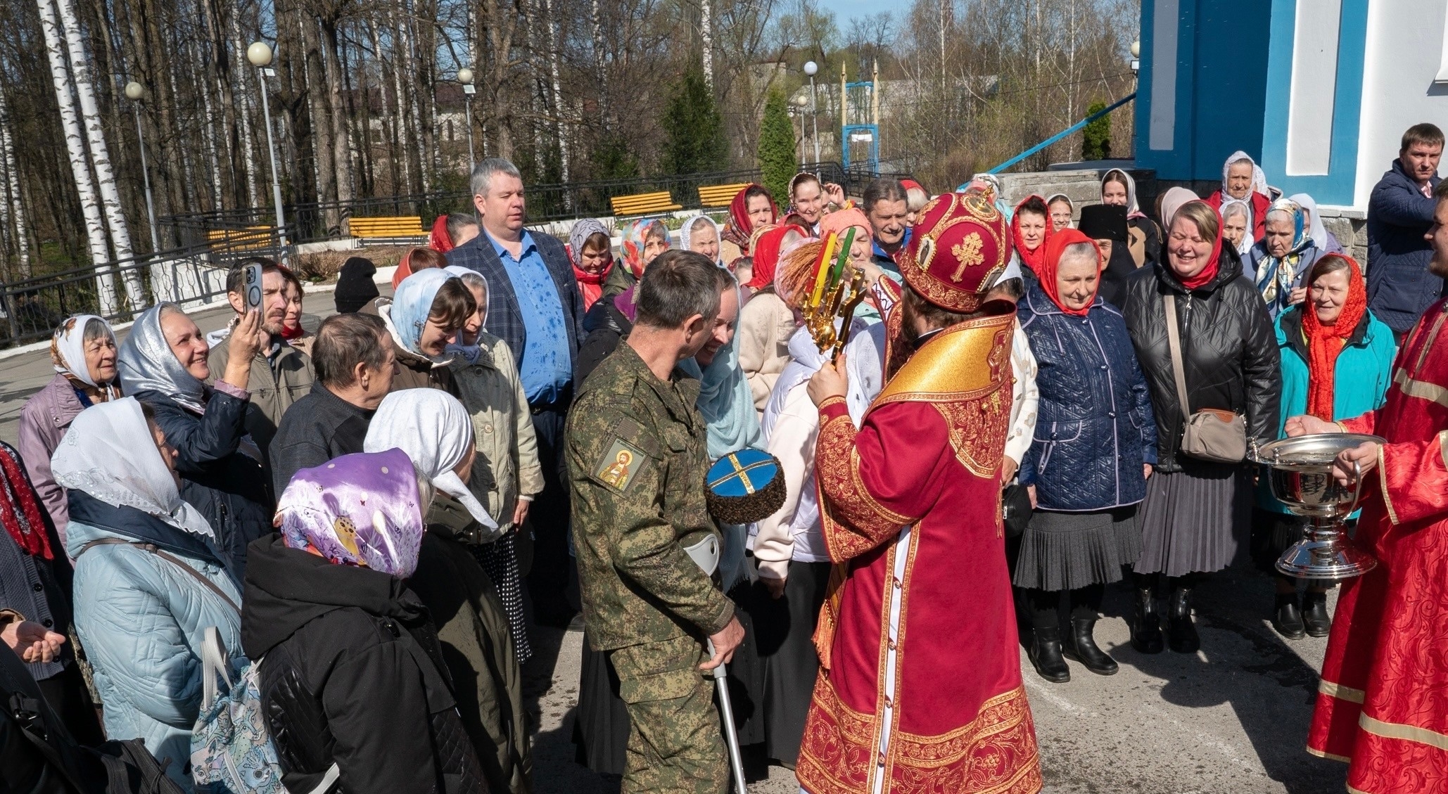 БОГОСЛУЖЕНИЕ В КАЗАНСКОМ ХРАМЕ Г. АША