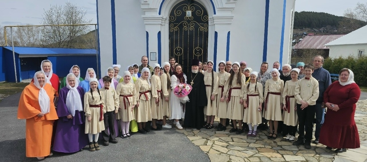 ПАСХАЛЬНЫЙ КОНЦЕРТ В КАЗАНСКОМ ХРАМЕ Г.КУСЫ