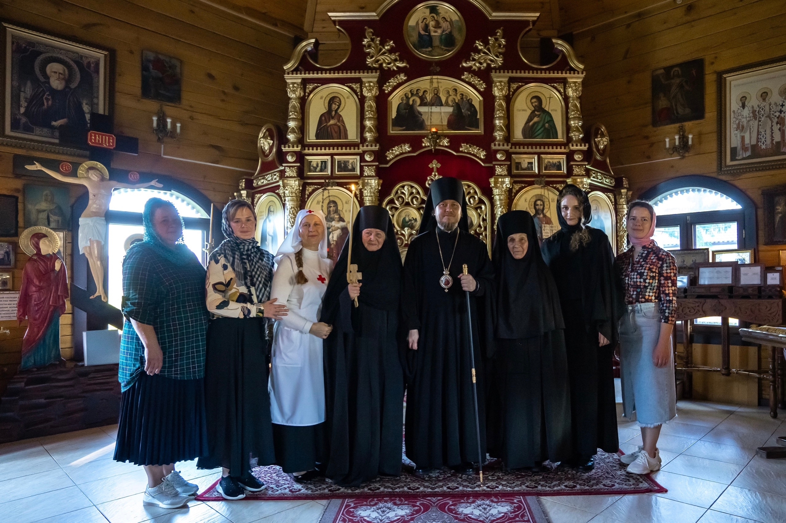 МОНАШЕСКИЙ ПОСТРИГ СЕСТРЫ МИЛОСЕРДИЯ 