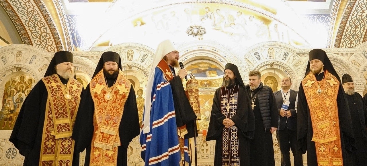 БОГОСЛУЖЕНИЕ В ХРИСТОРОЖДЕСТВЕНСКОМ КАФЕДРАЛЬНОМ СОБОРЕ Г. ЧЕЛЯБИНСК